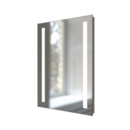 Alaska Rectangular Bathroom Mirror With 3240lm LED Light 600mm x 800mm