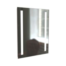 Alaska Rectangular Bathroom Mirror With 3240lm LED Light 600mm x 800mm