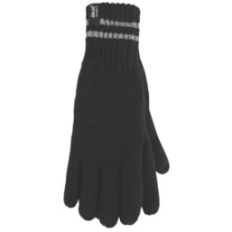 SockShop Heat Holders Thermal Gloves Black Large / X Large