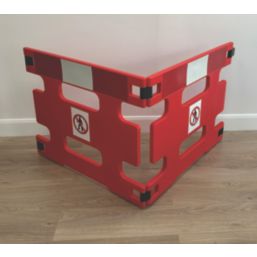 Addgards Handigard 2R0R Temporary Safety Barrier System Red 97cm