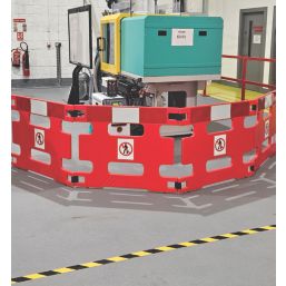 Addgards Handigard 2R0R Temporary Safety Barrier System Red 97cm