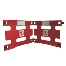 Addgards Handigard 2R0R Temporary Safety Barrier System Red 97cm