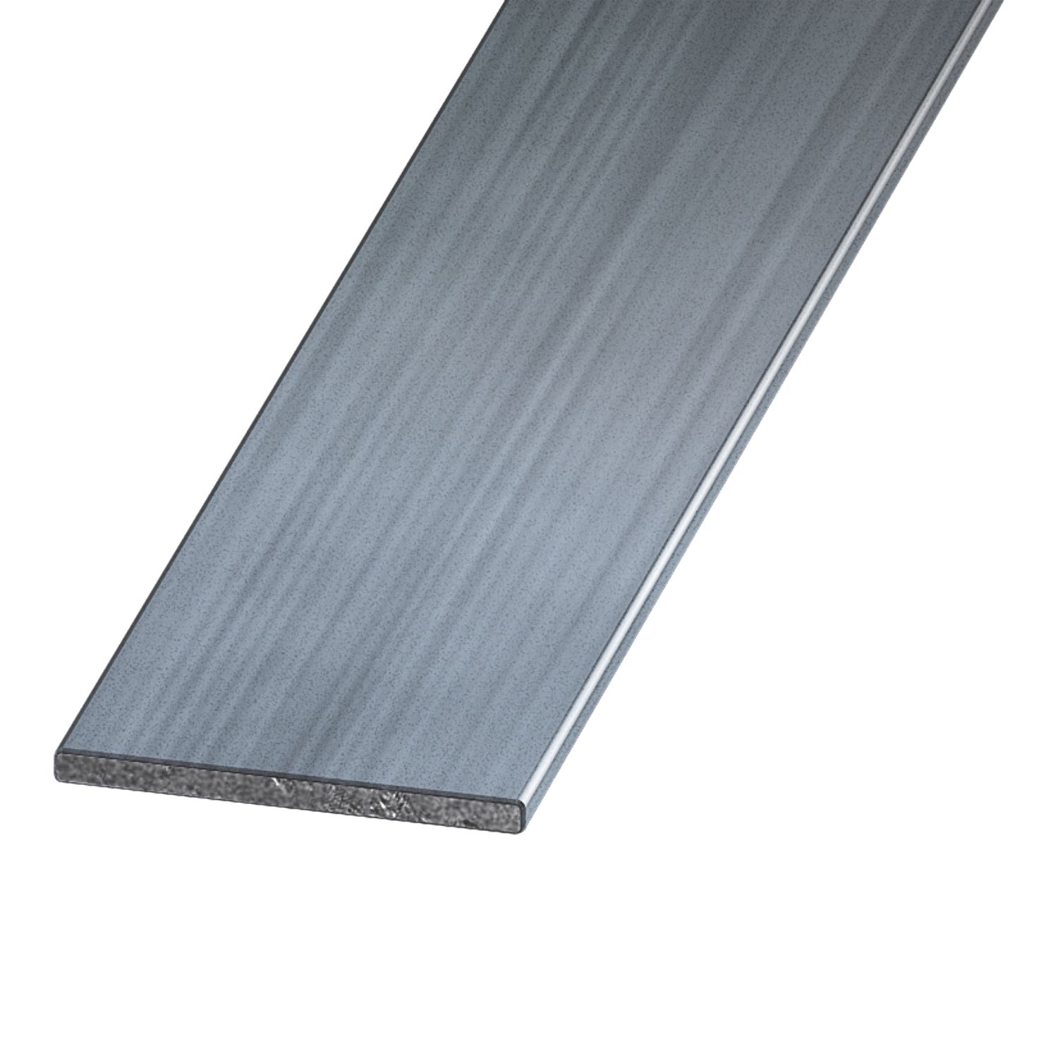 Essentials Black Flat Profile 1m x 20mm x 2mm (766CP)