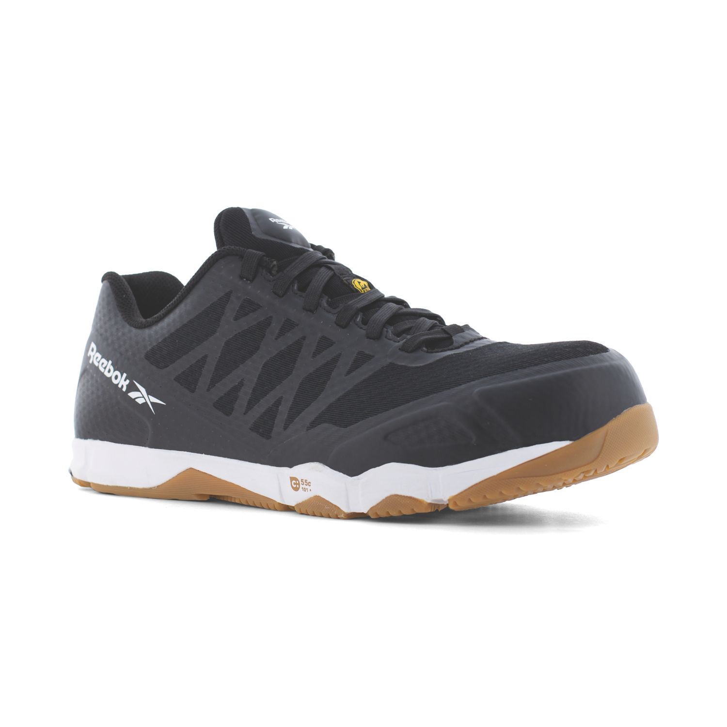 Reebok Speed TR Size 11 Black Safety Trainers (766CU)