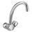Bristan Value Club Monobloc Kitchen Sink Mixer Taps Chrome-Plated 1 Pair