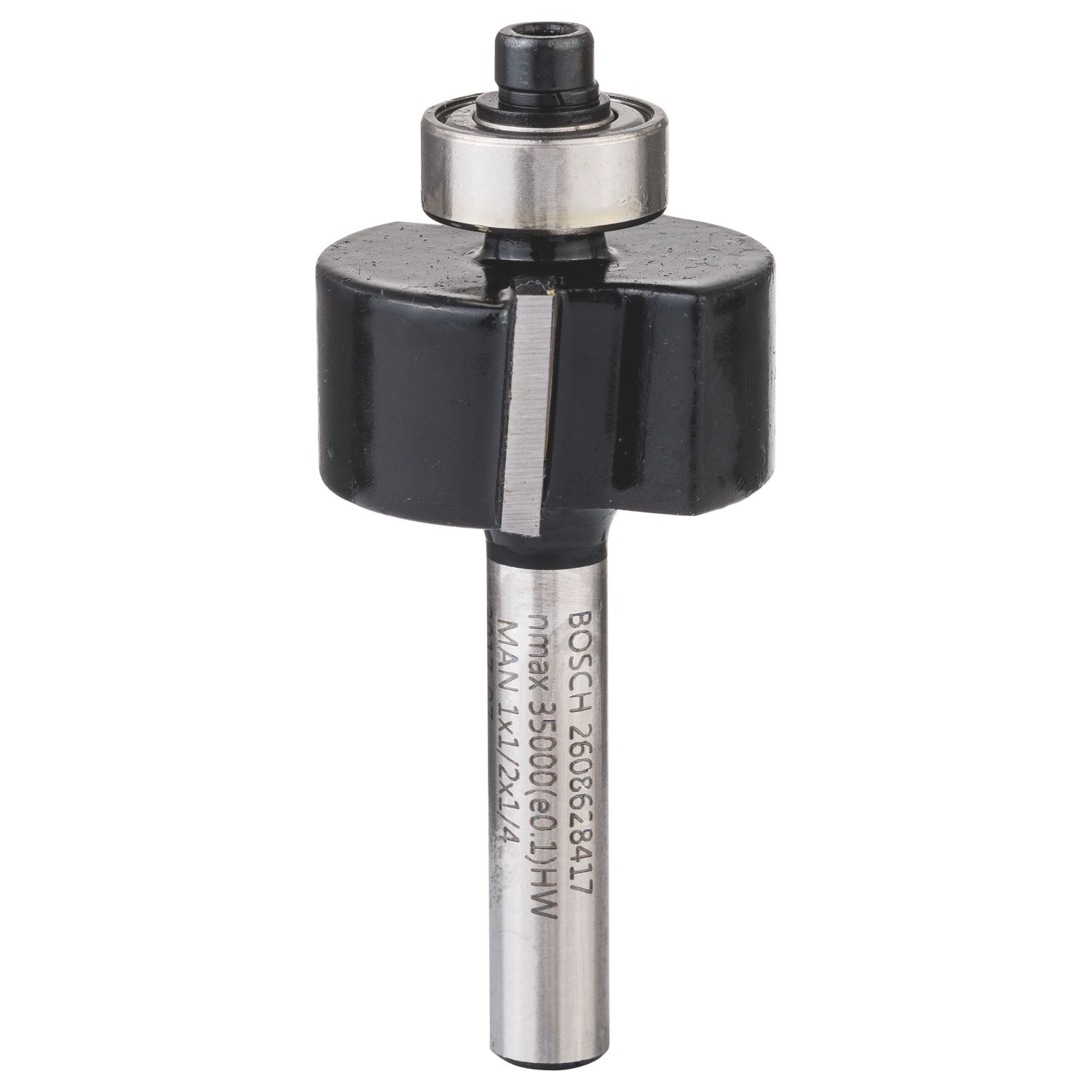 Bosch Standard for Wood 1/4" Rebater Rabbeting Bit 25.4mm x 12.4mm (766FW)