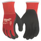 Milwaukee Winter Cut Level 1 Gloves Red/Black X Large