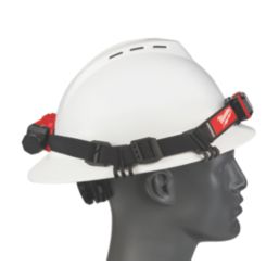 Milwaukee L4 HLRP Rechargeable LED USB Hard Hat Headlamp Red/Black 600lm