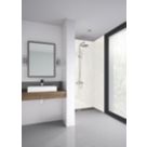 Splashwall  Bathroom Splashback Gloss White Reflex 2400mm x 590mm x 11mm
