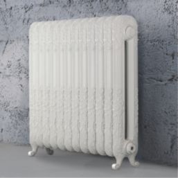 Arroll 794mm x 814mm 4260BTU White Cast Iron 2 Column Radiator