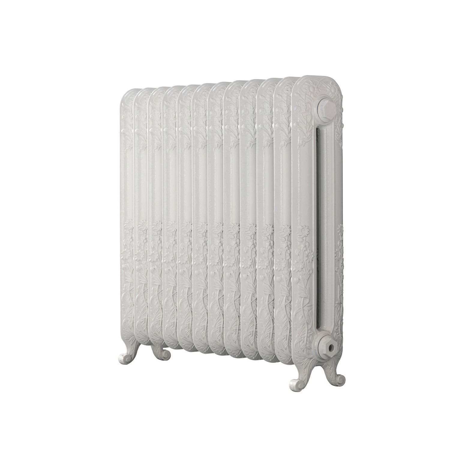 Arroll 794mm x 814mm 4260BTU White Cast Iron 2 Column Radiator (766KY)
