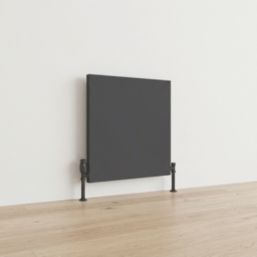 Reina Slimline 600mm x 600mm 1605BTU Anthracite Square Designer Radiator