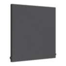 Reina Slimline 600mm x 600mm 1605BTU Anthracite Square Designer Radiator
