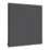 Reina Slimline 600mm x 600mm 1605BTU Anthracite Square Designer Radiator