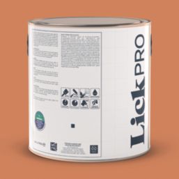 LickPro  2.5Ltr Orange 04 Vinyl Matt Emulsion  Paint