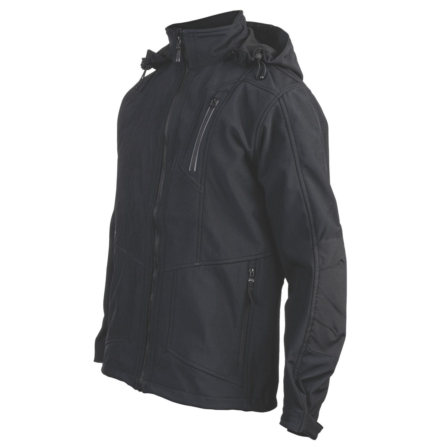 CAT Mercury Soft Shell Work Jacket Black X Large 46-48" Chest (766VF)