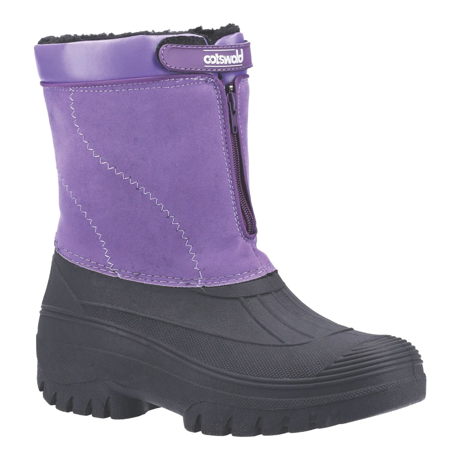 Cotswold Venture Size 8 Purple Non Safety Wellies (766XN)