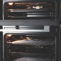 Cooke & Lewis Double Oven Black 885mm x 594mm