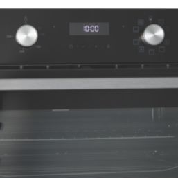 Cooke & Lewis Double Oven Black 885mm x 594mm