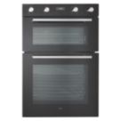 Cooke & Lewis Double Oven Black 885mm x 594mm