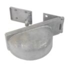 GateMate Left Hand Padlock Protector Galvanised 180mm