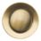 Flomasta Slotted Pop Up Small Basin Waste Brushed Brass 66mm