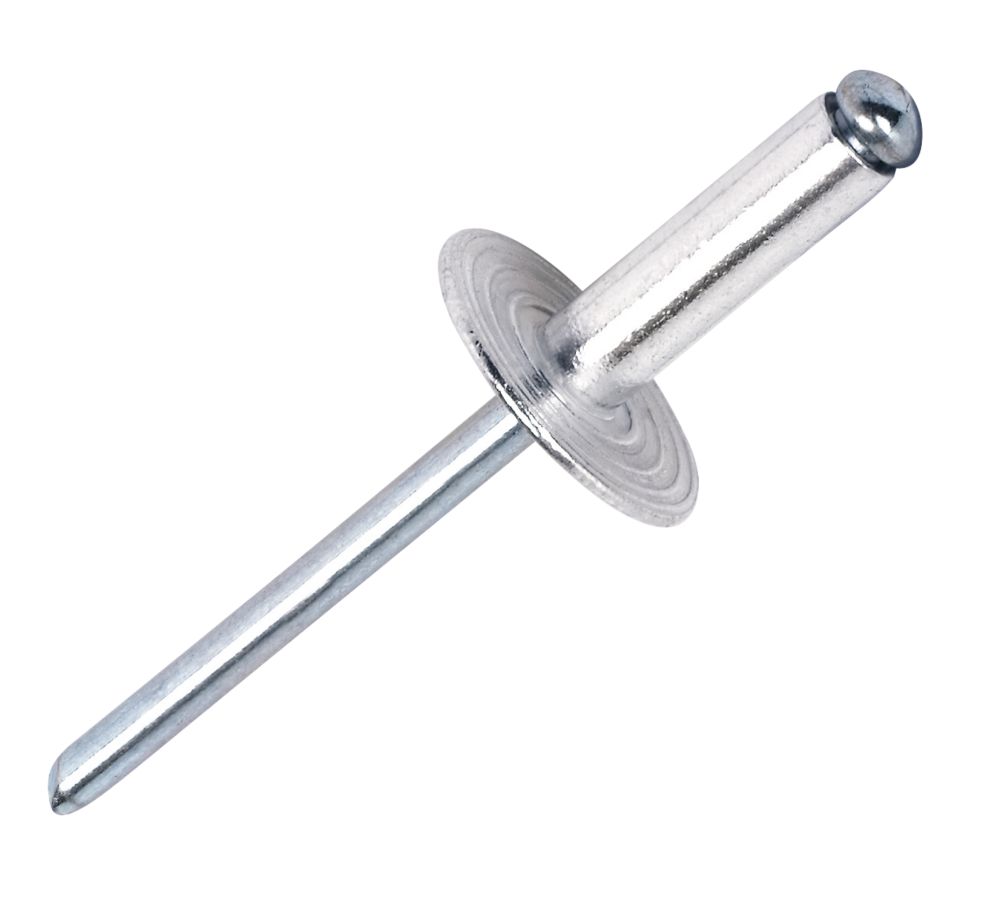 Flange Rivets 4.8cm x 16mm 250 Pack Screwfix