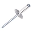Aluminium & Steel Flange Rivets 4.8mm x 16mm 250 Pack