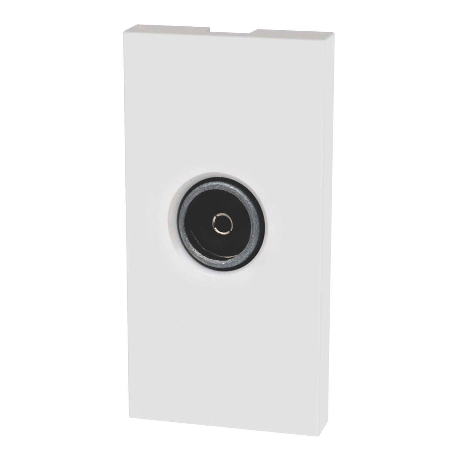 LAP Modular Coaxial TV Socket White (76784)