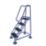 Barton Steel 1.05m Blue 4 Step Podium Steps