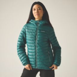 Regatta Hurden Baffled Womens Jacket Mediterranea Size 14