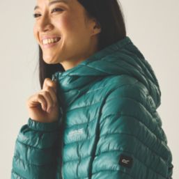Regatta Hurden Baffled Womens Jacket Mediterranea Size 14