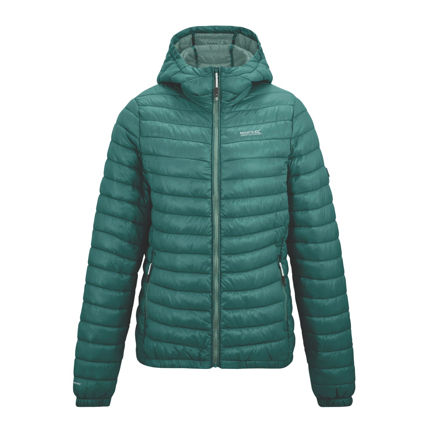 Regatta Hurden Baffled Womens Jacket Mediterranea Size 14 (767EM)