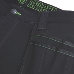 Apache Whistler Stretch Work Shorts Black 38" W