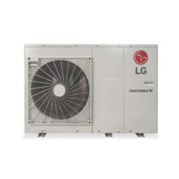LG Therma V R32 S Series 7kW Air-Source Pre-Plumbed Heat Pump Kit 200Ltr