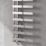 Reina 1525mm x 500mm 1931BTU Chrome Flat Designer Towel Radiator