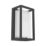 Eglo Genovese Outdoor LED Wall Light With PIR Sensor Black 10W 1050lm