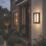 Eglo Genovese Outdoor LED Wall Light With PIR Sensor Black 10W 1050lm