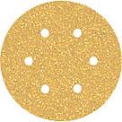 Bosch Expert C470 40 Grit 6-Hole Punched Wood Sanding Discs 150mm 50 Pack
