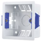 British General  1-Gang Dry Lining  Boxes 35mm 10 Pack