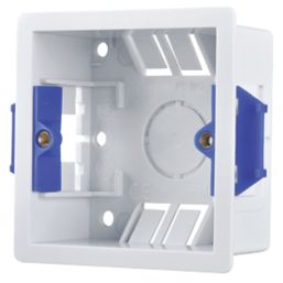 British General  1-Gang Dry Lining  Boxes 35mm 10 Pack