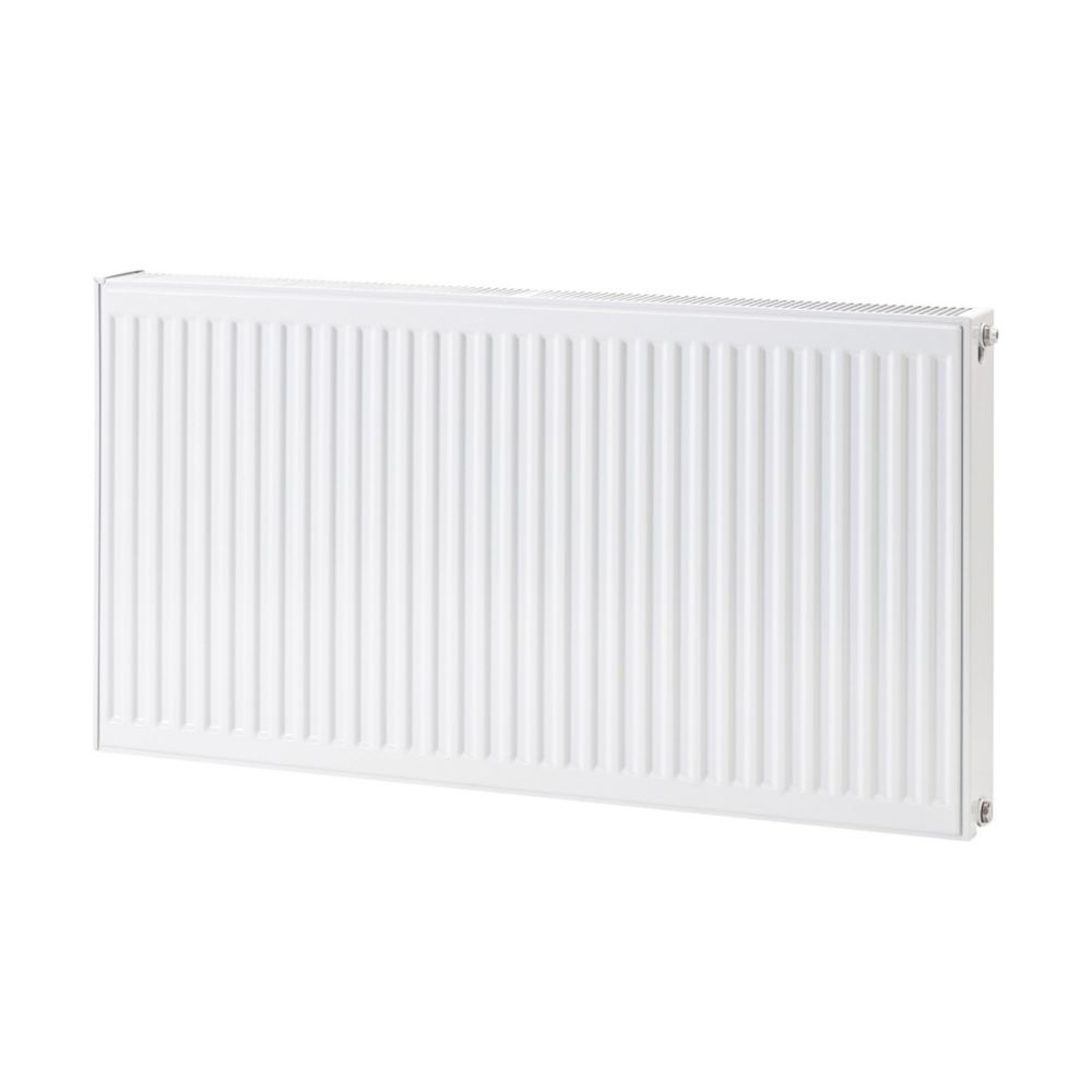 Flomasta  Type 22 Double-Panel Double Convector Radiator 600mm x 1100mm White 6415BTU