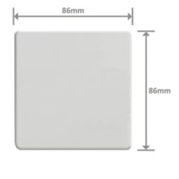 Varilight  1-Gang Blanking Plate Paintable