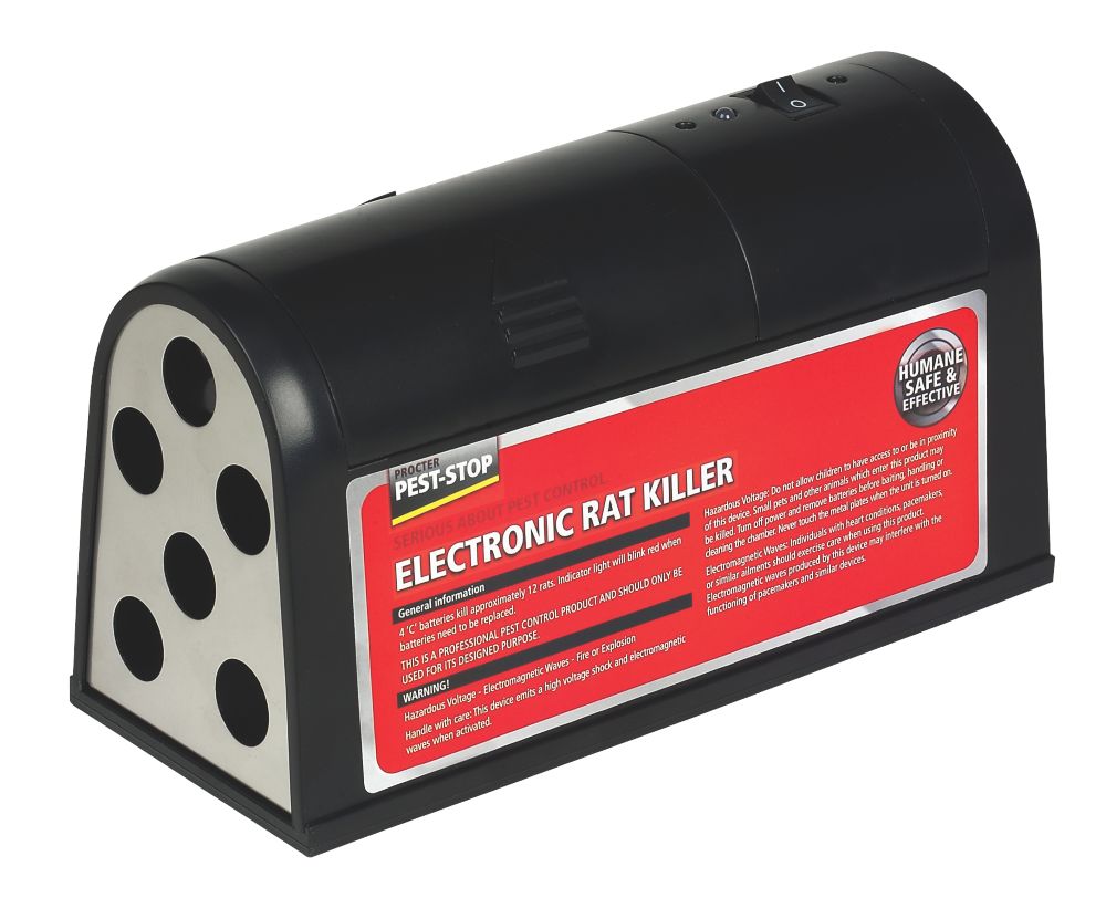 Electric Rat Trap Effective Humane Indoor Mouse Trap Killer