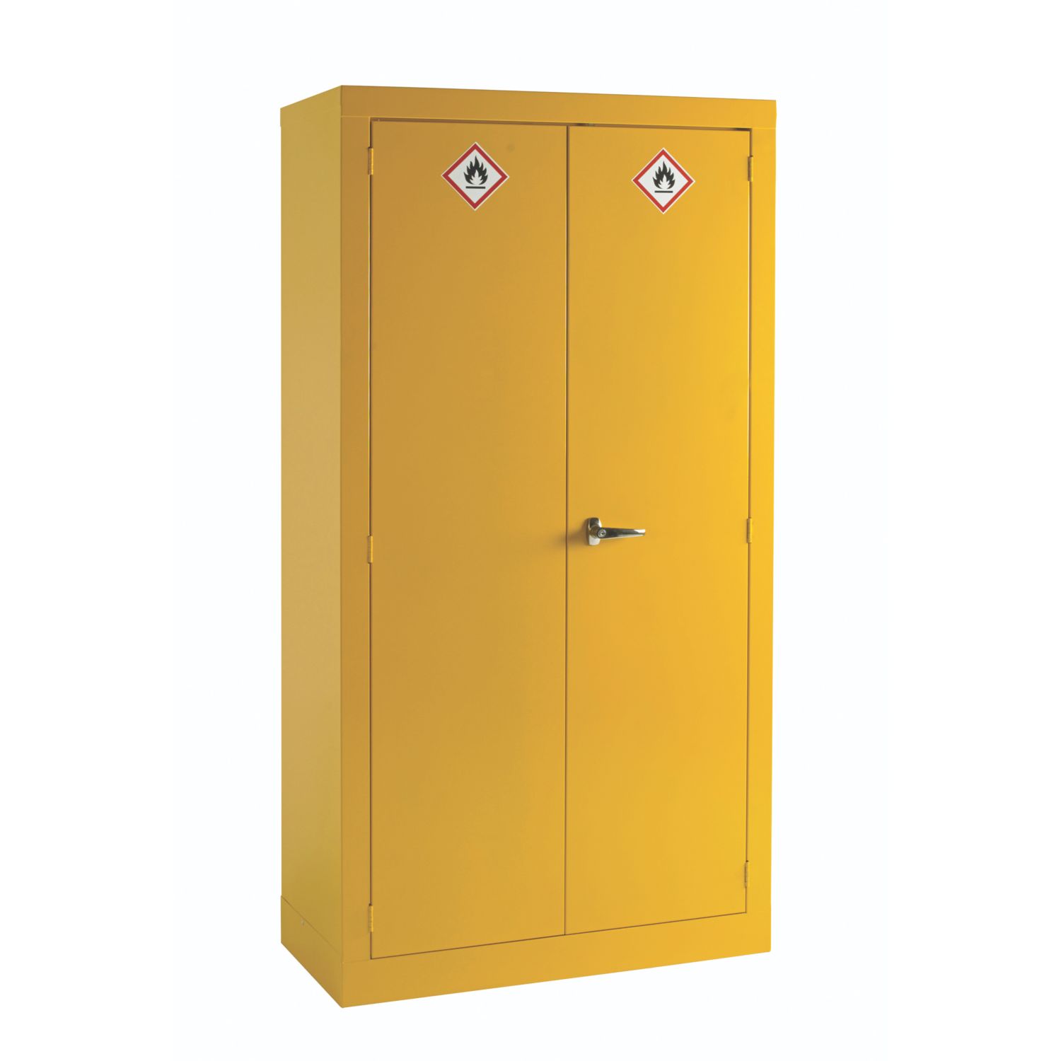 Barton Hazardous Substance Cabinet Yellow 915mm x 457mm x 1830mm (76860)