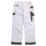 Scruffs Worker Plus Work Trousers White 32" W 32" L