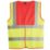 Pro RTX High Visibilty  Waistcoat Yellow / Red X Large 48" Chest
