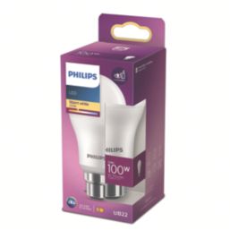 Philips  B22 A60 LED Light Bulb  1521lm 13W