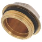 Hep2O  Brass BSP Male Manifold Cap 3/4"