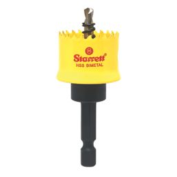 Starrett CSC25 Hex Shank Multi-Material Bi-Metal Holesaw 25mm